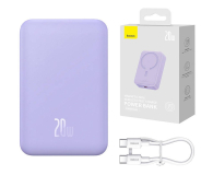Baseus Magnetic Mini Wireless Charging Power Bank 20W 20000mAh（Over - 1181566 - zdjęcie 5